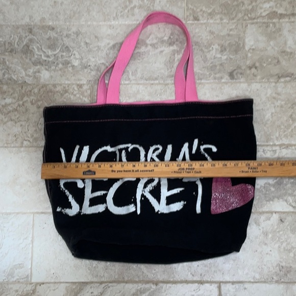 Victoria Secret Canvas Tote Bag - Picture 3 of 4